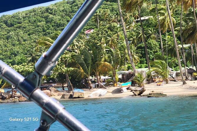 All-Inclusive Land And Sea Excursion - Marigot Bay and the Pitons from the water