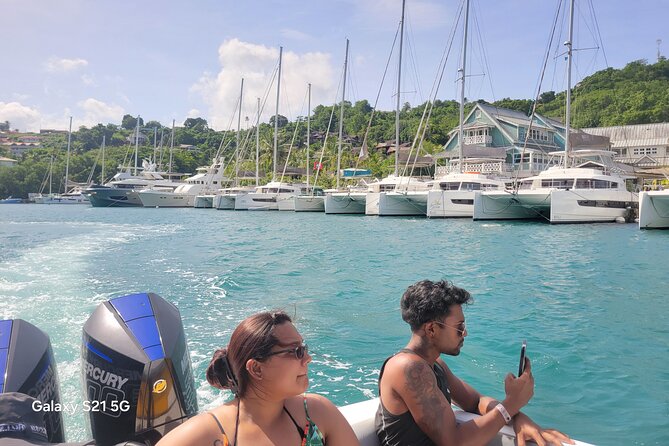 All-Inclusive Land And Sea Excursion - Soufriere, volcanic mud, and Toraille Waterfall