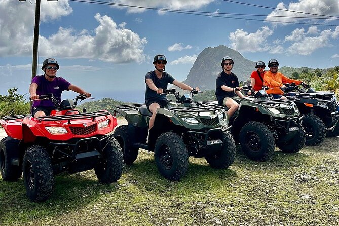 ATV Rainforest Adventure in St. Lucia - What the $120 price gets you