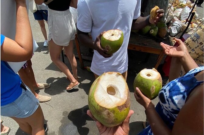 Castries Market Walking Food Tour by LUCIAN FOOD TOURS - Five stops, local dishes, and drinks