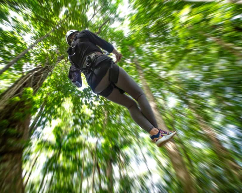 Castries, St. Lucia - Adrenaline Zipline - Flying through Saint Lucia’s upper rainforest