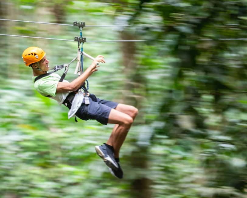 Castries, St. Lucia - Adrenaline Zipline - Safety is the main theme of the course