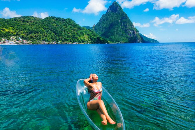 Clear Kayak Drone Photoshoot in St. Lucia - Why Soufrière Is the Right Setting for This Shoot