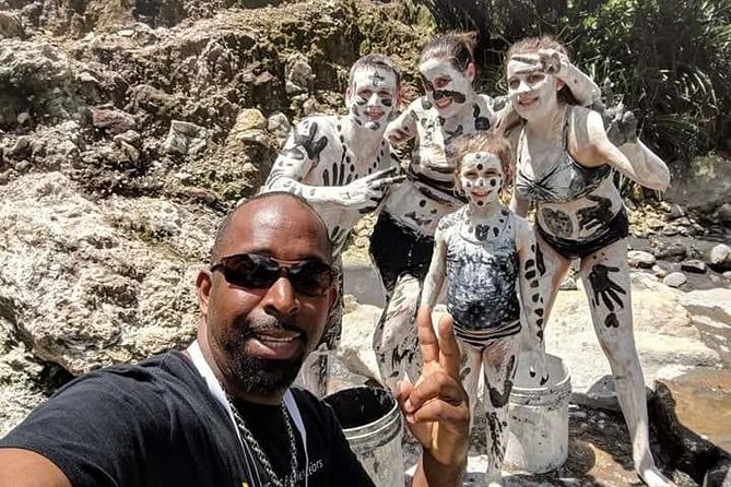 Cruise Ship Excursions with Dannyboy & Co. - Sulphur Springs is the tour’s main event