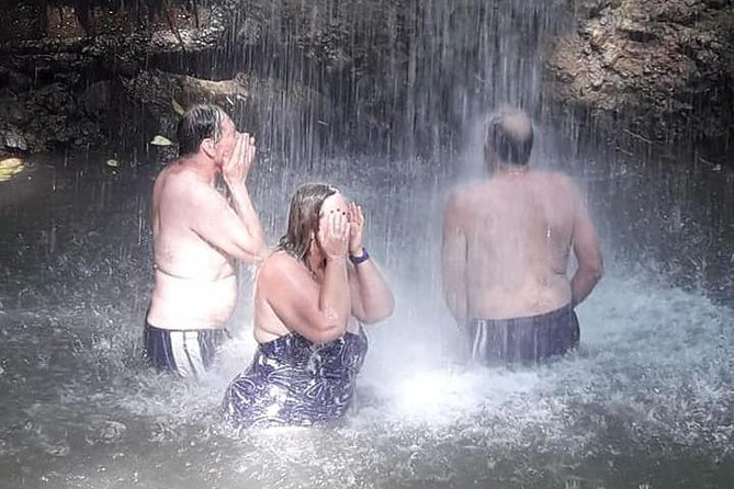 Cruise Ship Excursions with Dannyboy & Co. - Toraille Waterfall gives you a cool finish