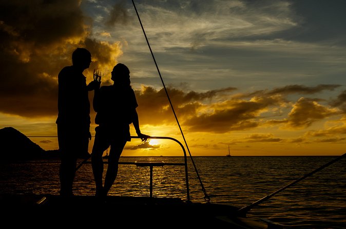 Cruise Sunset Party in Castries - Who will enjoy this cruise most