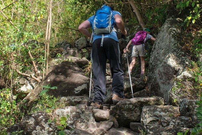 Gros Piton Hike - The summit reward and the walk back down