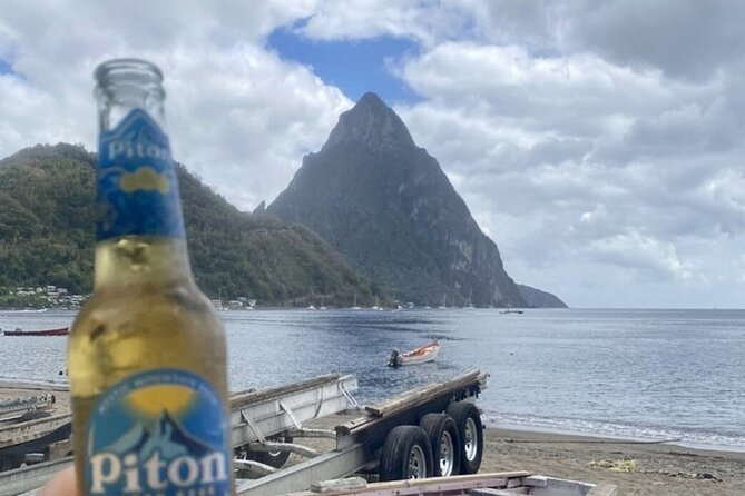 Gros Piton Nature Trail Private Hike - The summit views cover Soufriere and the coast
