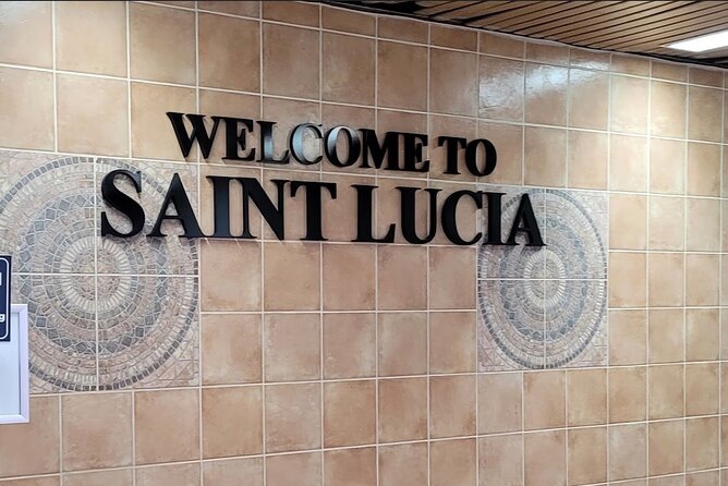Hewanorra International Airport (UVF) Private St.Lucia Transfers. - What the airport meeting looks like