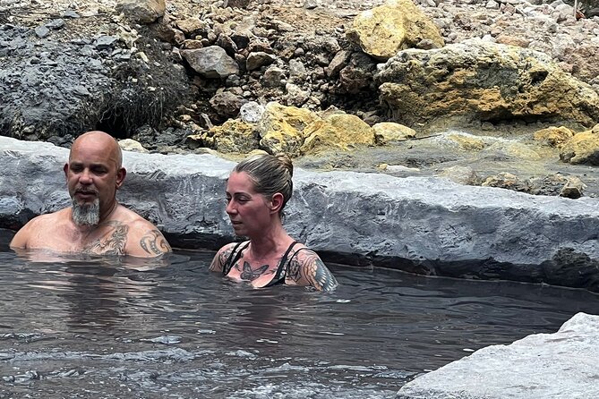 Lunch break,Mud Bath,Water Fall & beach break group tour - From Rodney Bay to St. Lucia’s volcanic south