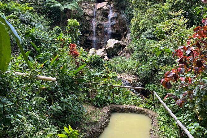 LUNCH INCLUSIVE Mud Baths, Waterfall & Tet Paul Nature Trail - Local snacks and lunch with a view