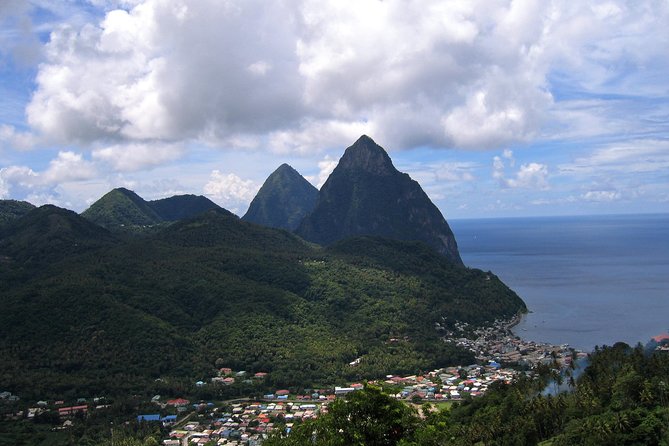 Magical Soufriere: A Tour of St Lucia - Seeing the Pitons above Soufriere