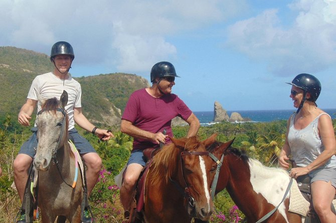 Nature & Historical Horseback Riding Tours St. Lucia - From pickup to the stable
