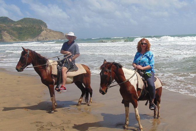 Nature & Historical Horseback Riding Tours St. Lucia - Riding through plantations and rainforest
