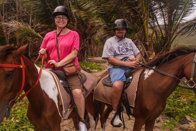 Nature & Historical Horseback Riding Tours St. Lucia - Reaching Fond d’Or Bay