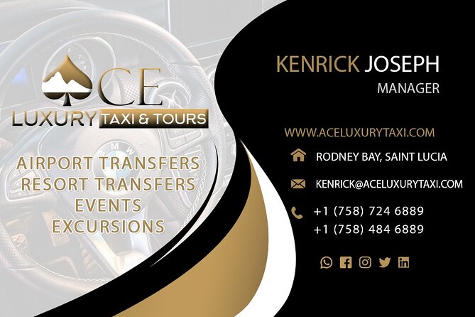 Private Airport/Resort Luxury Transfers - What the drive from UVF is like