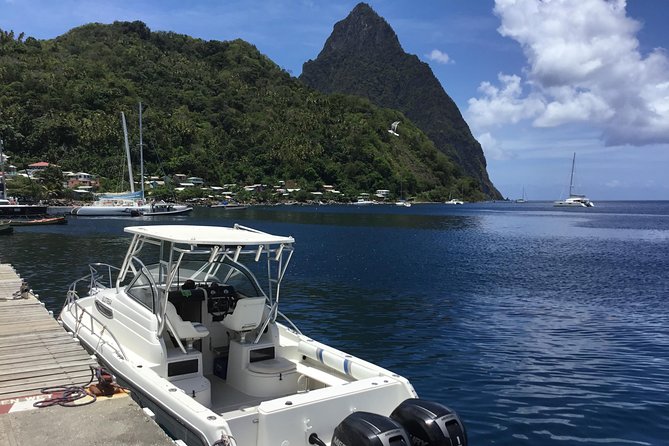 Private All Inclusive Speedboat to Soufriere with Lunch, Mud Bath & Waterfall - Marigot Bay adds a scenic coastal finish