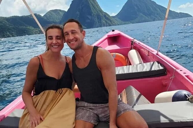 Private Boat Tour:St.Lucia private charter - The Tunnel of Love and the Pirates of the Caribbean connection