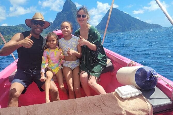 Private Boat Tour:St.Lucia private charter - Toraille Waterfall for a freshwater rinse