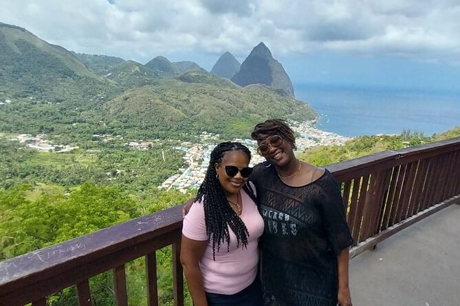 Private Customized Soufriere Tour - Starting with Tet Paul and the Piton views