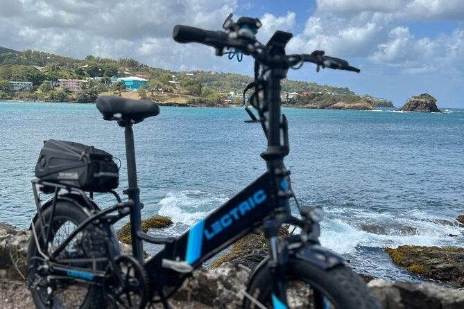 Private E-bike Tour in St. Lucia Northern - Gros Islet’s churches and old buildings