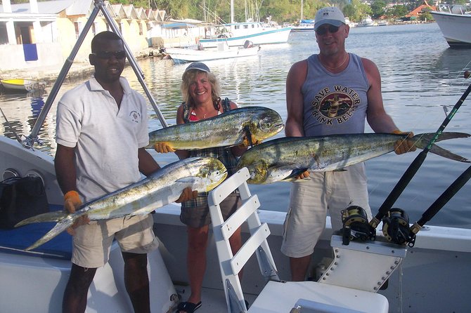 Private Fishing in St Lucia Charters - Vigie Marina is the starting point