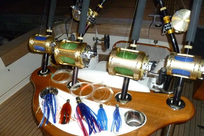 Private Fishing in St Lucia Charters - The gear takes away much of the hassle
