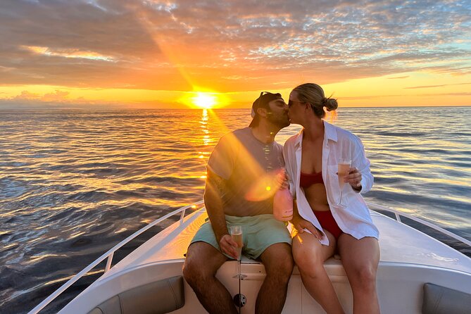 Private Sunset Cruise in Caribbean in St. Lucia - A calm sunset ride along St. Lucia’s Caribbean coast
