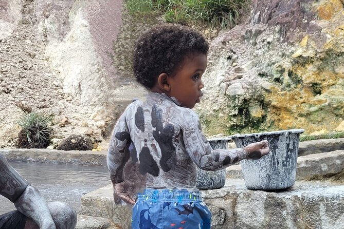Private Tour of Sulphur Spring and Toraile Waterfall in Soufriere - From Cap Estate to Soufrière by private car