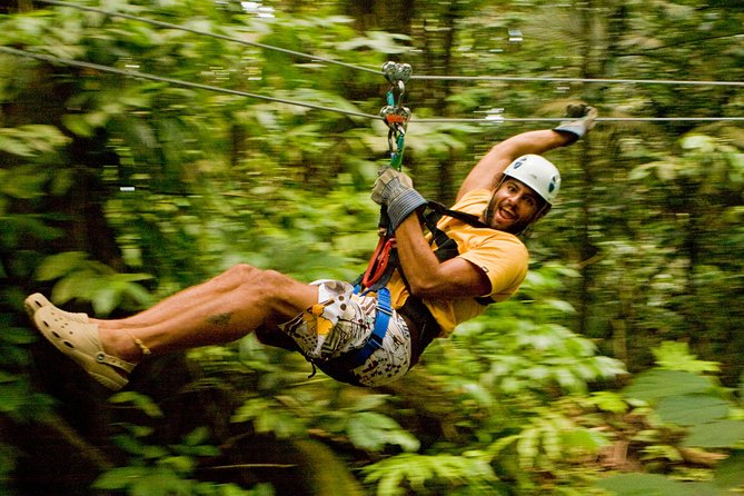 Rainforest Canopy Adventure from Vieux Fort or North Island, St Lucia - Getting ready at the welcome center