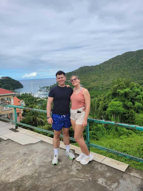 Saint Lucia Island Tour All Inclusive With Lunch - The Pitons and the approach to Soufriere