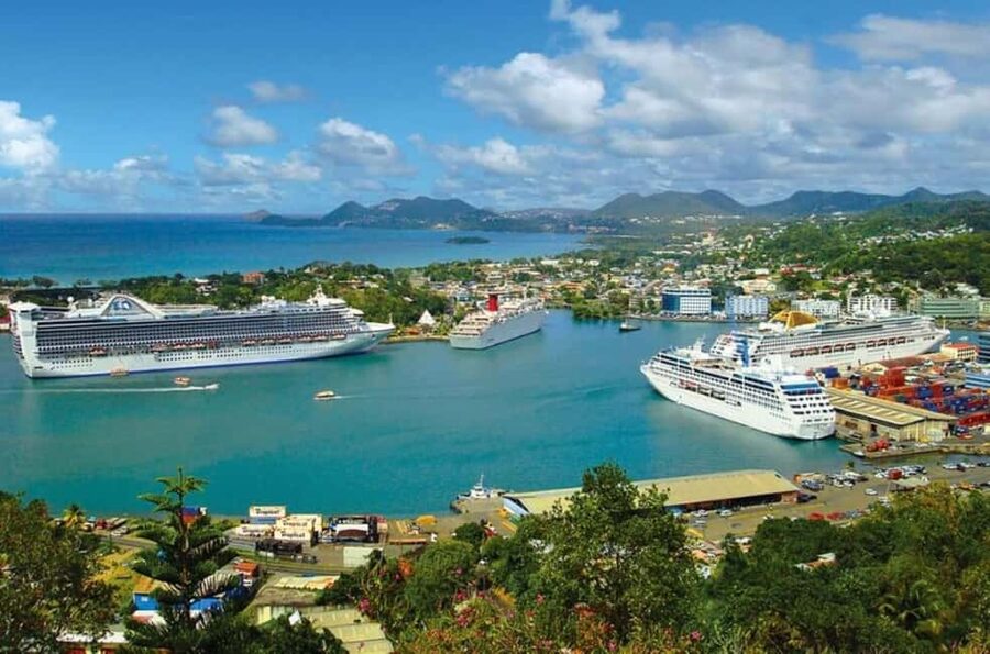 Saint Lucia Island Tour All Inclusive With Lunch - Guides, vehicle time, and group size