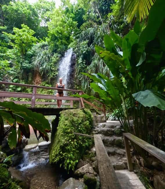 Saint Lucia: Soufriere Adventure |Volcano|Waterfalls & More - Waterfalls, swimming, and practical comfort