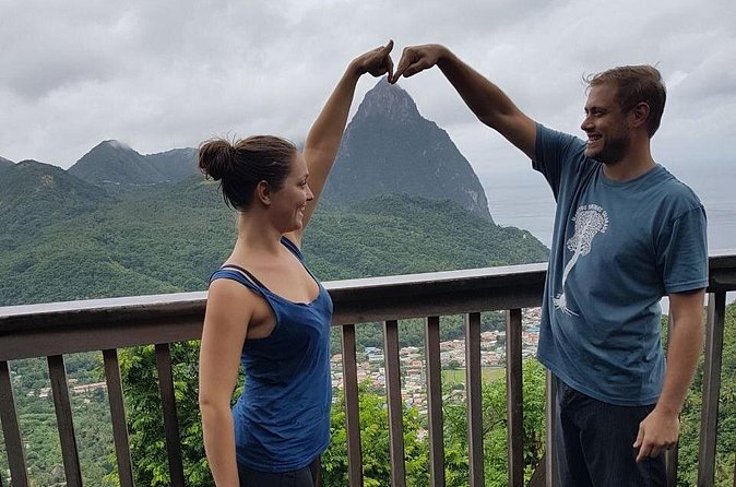 Soufriere Experience Tour - Diamond Falls Botanical Gardens and the 30-minute visit