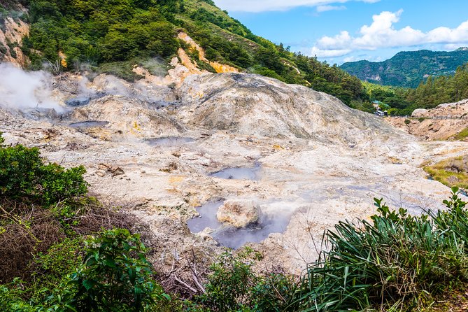 Soufriere Island Delight - Diamond Falls Botanical Gardens and the 56-foot waterfall