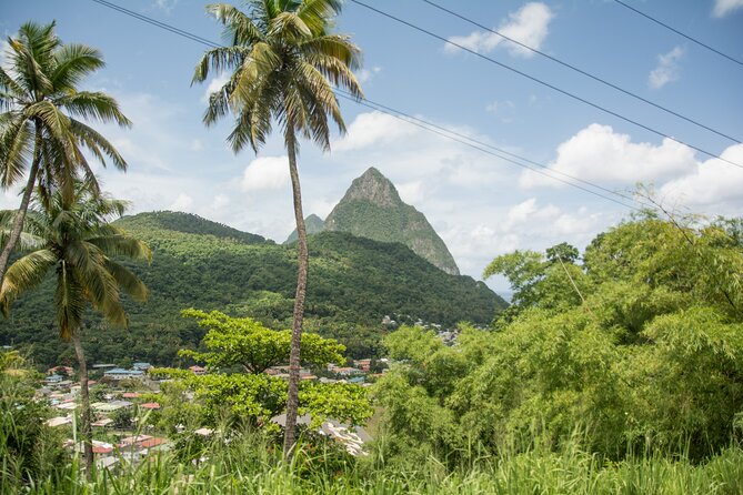Soufriere Volcano Experience - West coast roads and the Piton photo stop