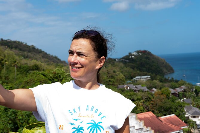 Soufriere Volcano Experience - Getting muddy at Sulphur Springs