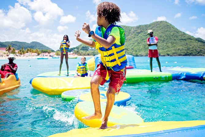 Splash Island Water Park in St Lucia - What I like most about the experience