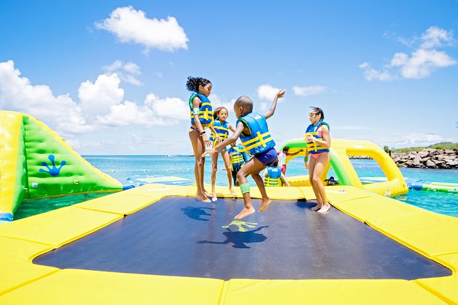 Splash Island Water Park in St Lucia - How long should you stay?