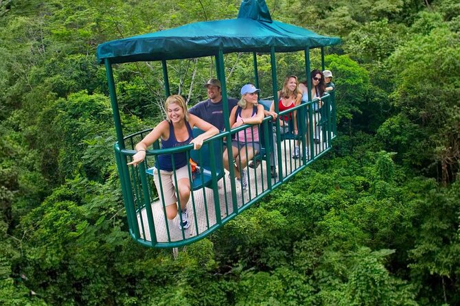 St. Lucia 3 in 1 Combo: Aerial Tram, Rainforest Trail & Zipline - Cruise passengers need to check the clock