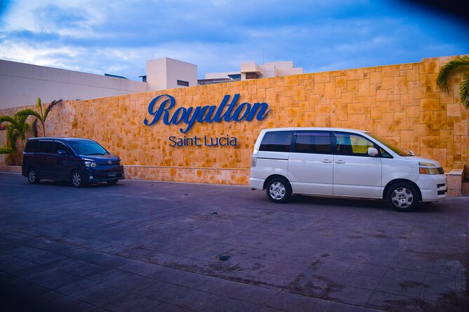 St Lucia Airport Private Transfer to Royalton Resort - Meeting your driver after baggage claim