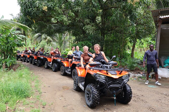 St Lucia ATV Tour : Waterfall, Plantation, Beach and Distillery - Key points before you book
