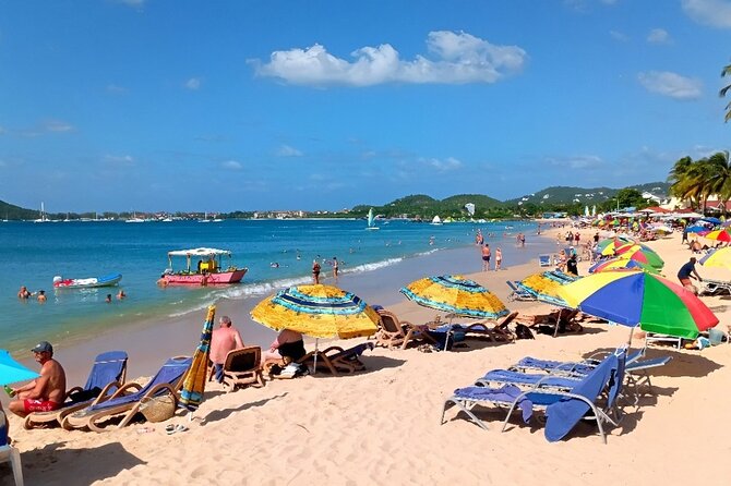 St. Lucia Beach Day with Paradise Beach Comforts & Transportation - A straightforward beach day from St. Lucia’s port