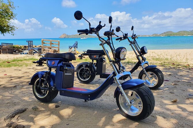 St.Lucia Beaches and Backroads Tour by Electric Big-Wheel Scooter - Group size, speed, and road comfort