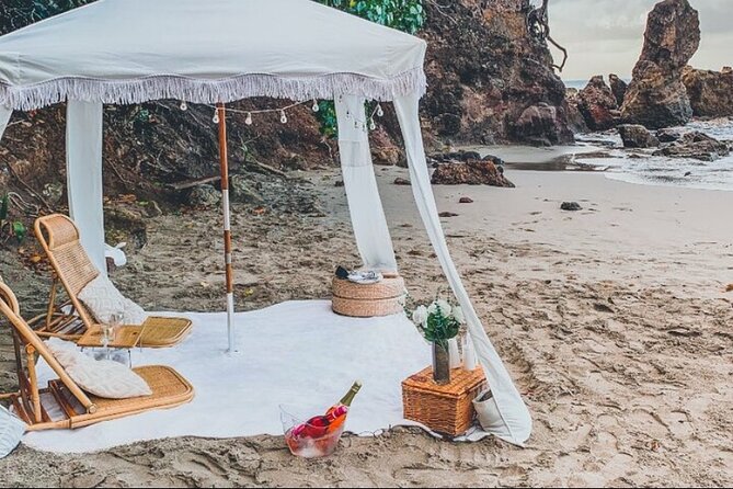 St Lucia Beachfront Sunset Picnics - A sunset picnic with the hard work already done