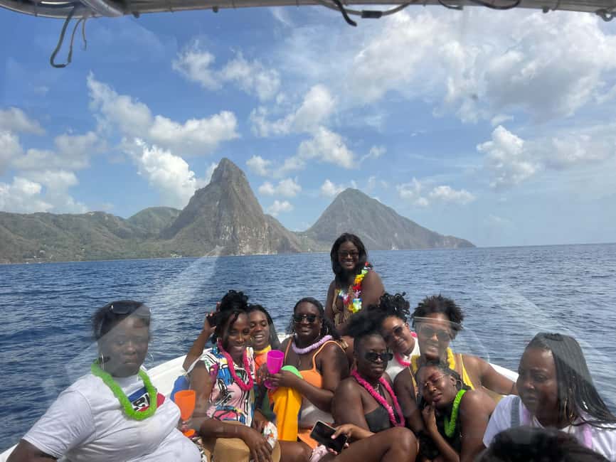 St. Lucia Caribbean: Sea and Land Excursion - Key points at a glance