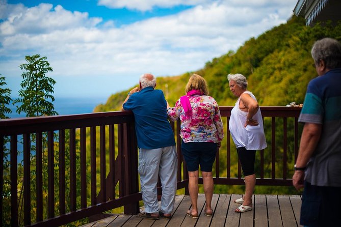 St Lucia Cruise Ship Excursion - Tet Paul Nature Trail earns its place for the Piton views