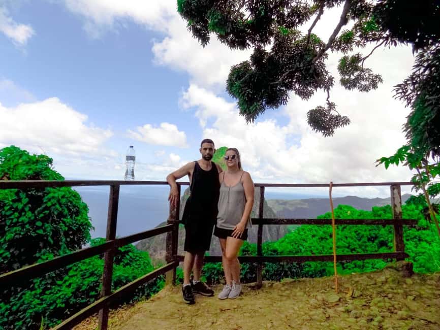 St. Lucia: Highlights Tour with mud baths and waterfalls - Marigot Bay and the west coast villages