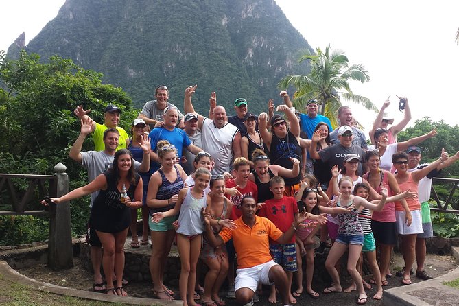 St. Lucia Land and Sea Tour - The boat section is short, but it changes the day