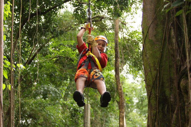 St. Lucia Morne Coubaril Estate Zipline Experience - Getting ready at Morne Coubaril